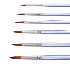 Jasart Red Sable Brushes - Round