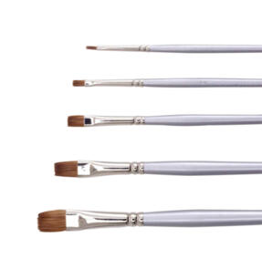 Jasart Red Sable Brushes - Flat