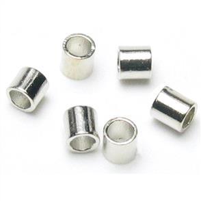 Cousin Jewelry Basics Silver Crimp Tubes 2mm 500/Pkg