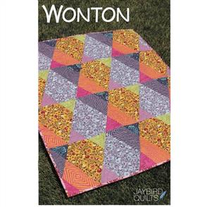 Jaybird Quilts Wonton - Quilting Pattern