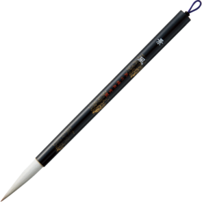 KURETAKE Large Thick Brush - KEIFUU - Scenery -  No. 3 White Hair