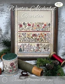 Jeannette Douglas Cross Stitch Chart - Winter Alphabet Garden
