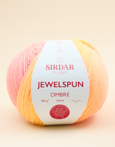 Sirdar Jewelspun Ombre Aran, 400g - 100% Acrylic
