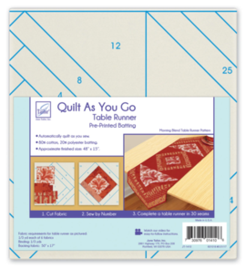 June Tailor QAYG Table Runner  - Morning Blend
