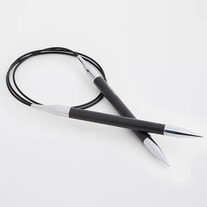 Knitpro Karbonz, Fixed Circular Knitting Needles - 80cm