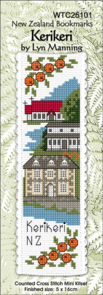 Lyn Manning Cross Stitch Kit Bookmarks - Kerikeri