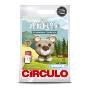 Circulo Amigurumi Kit   (ANIMAL BALL) Bear
