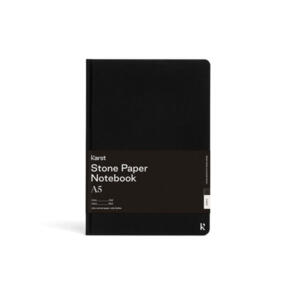 Karst Hard Cover Notebook - Plain - A5 - Black