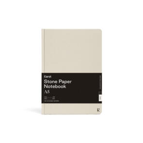 Karst Hard Cover Notebook - Plain - A5 - Stone