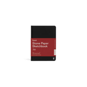 Karst Hard Cover Sketchbook - A6 - Black