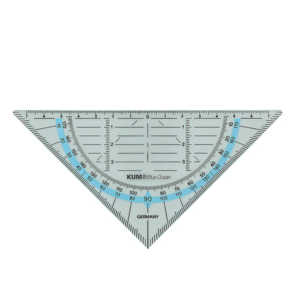 KUM Blue Ocean 262 Trian/Protractor