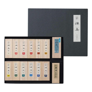 KURETAKE SAIBOKU SHIMBI 14 INK STICK set