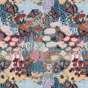 Figo Eden - Landscape Blue Multi