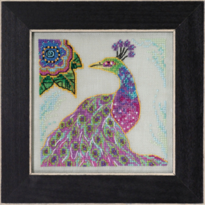 Mill Hill Laurel Burch Cross Stitch Kit - Peacock