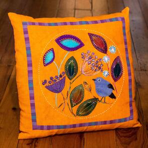 Wendy Williams Pattern - Little Bird Cushion