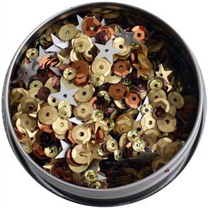 28 Lilac Lane Tin W/Sequins 40g - Not So Heavy Metal