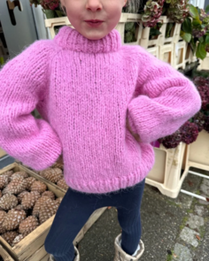 Petite Knit Louisiana Sweater Junior - Knitting Pattern