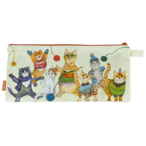 Emma Ball Kittens in Mittens - Long Project Bag
