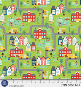 P & B Textiles Love, Teach, Inspire - 5850 MU