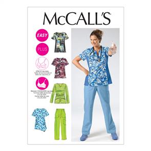 McCalls Pattern 6473 Misses'/Women's Tops and Pants