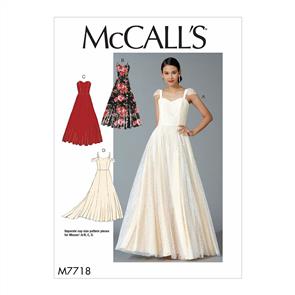McCalls Pattern 7718 Misses' Dresses