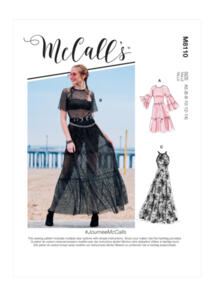 McCalls Pattern 8110 #Journee - Misses' Dresses