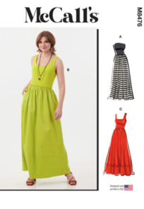 McCalls Sewing Pattern Misses' Dresses M8476