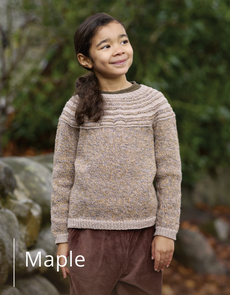 West Yorkshire Spinners Colourlab DK Twist - Maple Jumper - Knitting Pattern / Kit
