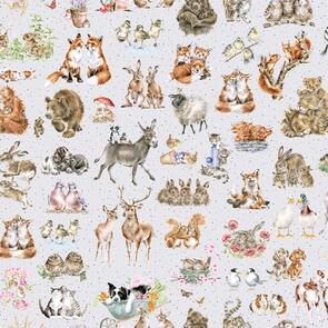 Maywood Together is Better || One-Way Packed Animals - Soft Grey