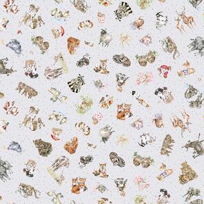 Maywood Together is Better || Tossed Animals - Soft grey