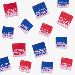 KATM Woven Labels - Matchy Matchy