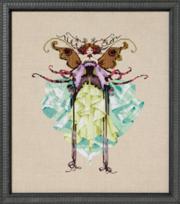 Mirabilia Cross Stitch Chart, Waterlilles & Bead Pack - The Gatehouse Guardian