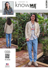McCalls Know Me Sewing Pattern Men's Jacket and Pants ME2075