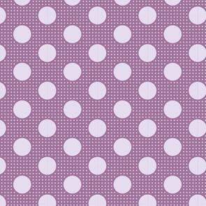 Tilda Fabric - Basics - Medium Dots Lilac