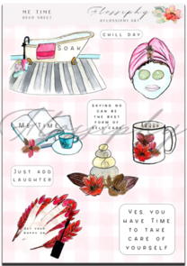 Flossiphy Me Time Deco