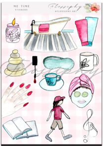 Flossiphy Me Time Stickers