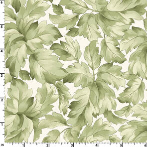 Maywood Gentle Breeze Cream Lush Leaves