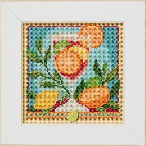 Mill Hill Buttons & Beads Cross Stitch Kit - Spring Series - Sangria