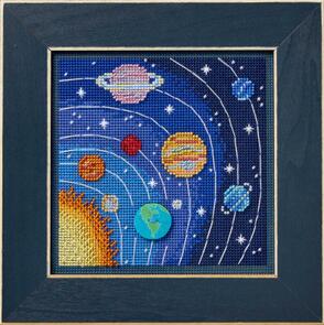 Mill Hill Buttons & Beads Cross Stitch Kit - Autumn Series - Solar System