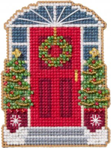 Mill Hill Cross Stitch & Bead Kit - Door Decor