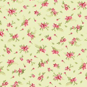 Maywood Heather Green Heather Blossoms