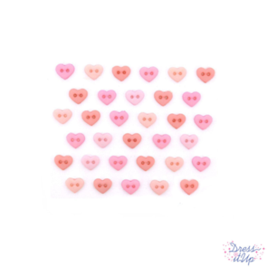 Dress It Up Micro Hearts Rose