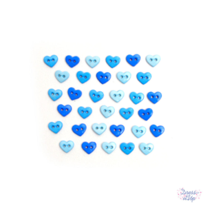 Dress It Up Micro Hearts Sapphire