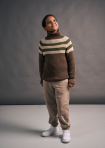 Mode at Rowan Knitting Pattern / Kit- Mini Pinstripe - Alpaca Wool