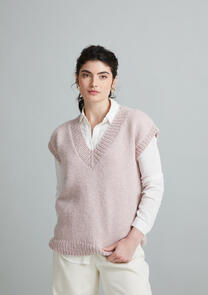 Mode at Rowan Knitting Pattern / Kit - Mirabelle - Merino Soft / Alpaca Haze