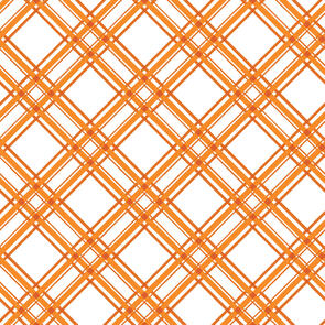 Maywood Kimberbell Basics Orange Diagonal Plaid