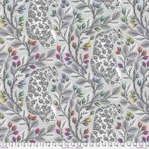 Free Spirit Tula Pink - Graywork || Beauty Mark - Fog (Minky)