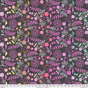 Free Spirit Tula Pink - Prince Charming Déjà Vu || Dandelion - Licorice (Minky)