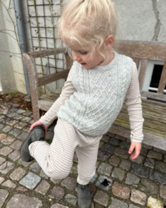 Petite Knit Moby Slipover Mini - Knitting Pattern / Kit