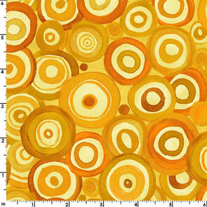 Maywood Wild By Nature /Kathy Deggendorfer Wbn Yellow Random Circles